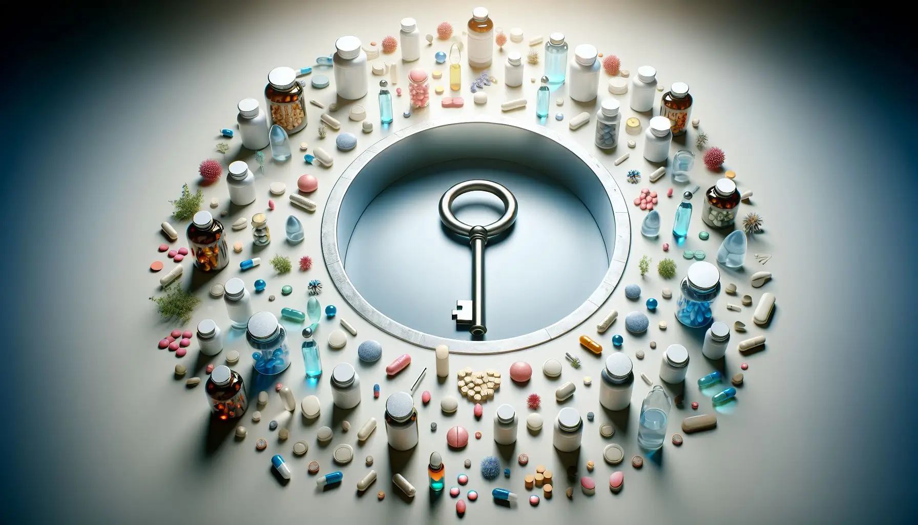 Image showing various potency improvement supplements and natural ingredients